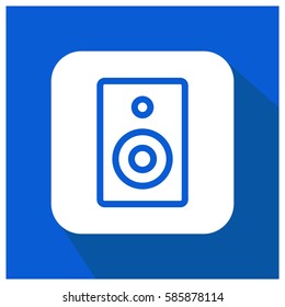 Audio speaker vector icon