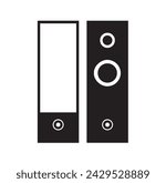 Audio Speaker, vector illustration, design