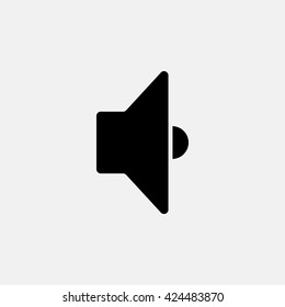 Audio speaker volume.