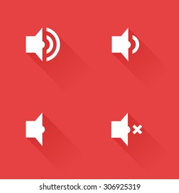 Audio Speaker Volume Icons