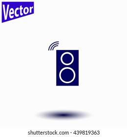 Audio speakers icon.