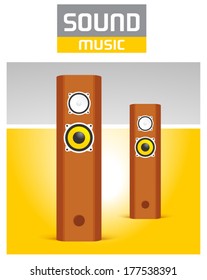 audio speakers - sound music