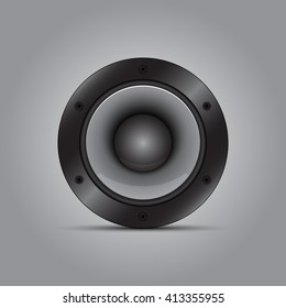 Audio speaker,vector design eps10