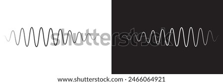 Audio spectrum design vector illustration.