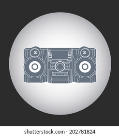 Audio system icon