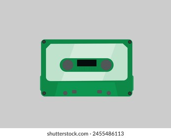 Vector retro de cinta de audio