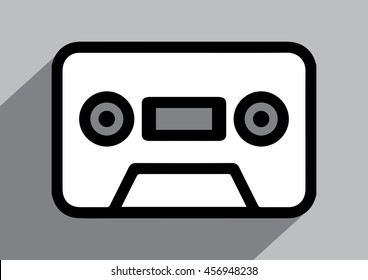 Audio tape icon