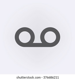 Audio Tape icon . Vector illustration
