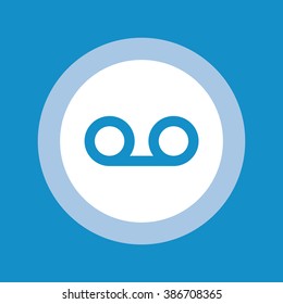 Audio Tape icon . Vector illustration