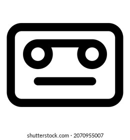 Audio tape with less bitrate recording and outdated system