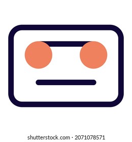 Audio tape with less bitrate recording and outdated system