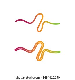 Audio technology, music sound waves vector icon illustration