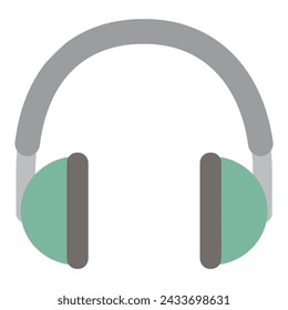 Audio tool icon in colors and vector format. 