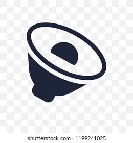 Audio transparent icon. Audio symbol design from Web navigation collection. Simple element vector illustration on transparent background.