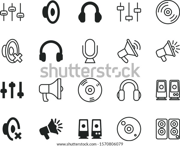 audio vector icon set such as: entertainment,\
mic, shout, microphone, concert, play, logo, mouthpiece, data,\
musical, rest, sound system, circle, radio, clipart, vacancy,\
performance, sing,\
storage
