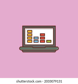 ilustración de audio Vector en un fondo transparente. Símbolos de calidad premium. Icono de color plano de línea vectorial para el concepto y el diseño gráfico.
