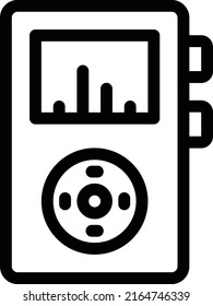 audio Vector illustration on a transparent background. Premium quality symmbols. Thin line vector icons for concept and graphic design. 
