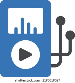 audio Vector illustration on a transparent background. Premium quality symbols. Glyphs  vector icon for concept and graphic design.