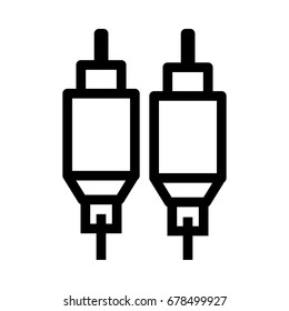 Audio Video Pin Icon