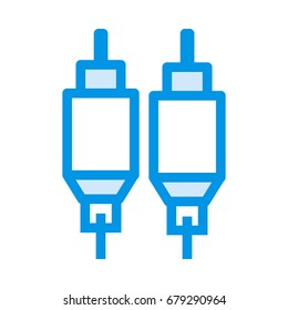 Audio Video Pin Icon 