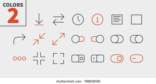 Audio Video Pixel Perfect Well-crafted Vector Thin Line Icons 48x48 Ready for 24x24 Grid for Web Graphics and Apps with Editable Stroke. Simple Minimal Pictogram Part 5