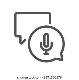 Audio and video related icon outline and linear vector.