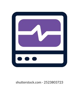 ícone de onda de áudio. ícone de tom duplo vetorial para o seu site, celular, apresentação e design de logotipo.