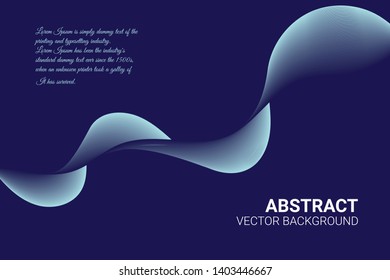 Audio wave logo on background. Abstract background with Pulse music player shapes. Vector illustration. Element for design.
