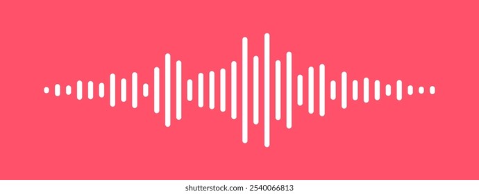 Audio waveform, music wave vector elements