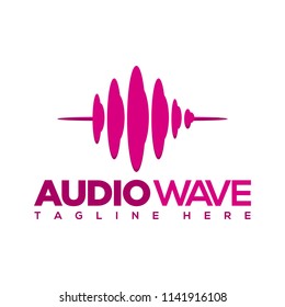 Audio Waves Logo Symbol