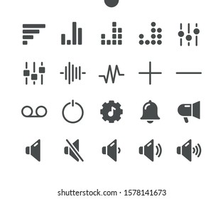 Audio_Video v2 UI Pixel Perfect Well-crafted Vector Solid Icons 48x48 Ready for 24x24 Grid for Web Graphics and Apps. Simple Minimal Pictogram