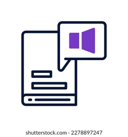 audiobook icon for your website, mobile, presentation, and logo design.