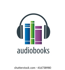 Audiobook. Vector logo template