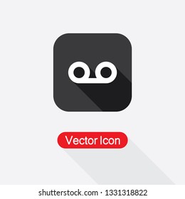 Audiotape Icon Vector Illustration Eps10