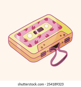 Audiotape theme elements