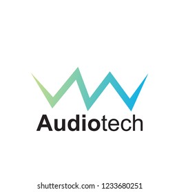 Audiotech Logo Design Stock Vector (Royalty Free) 1233680251 | Shutterstock