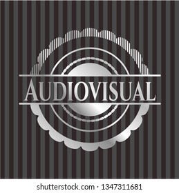 Audiovisual silver emblem