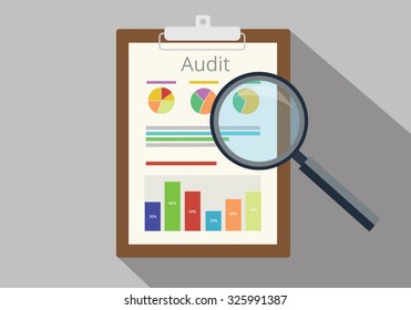 Audit Graph Data Analysis Result Paper Result Document Finance Financial Report
