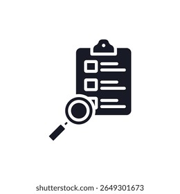 audit icon collection .design style with background