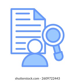 Audit Icon Element for Design