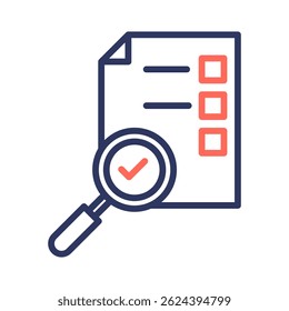 Audit Icon Element For Design