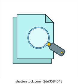Ícone de auditoria. ícone relacionado a elementos de design. adequado para site, aplicativo, interfaces de usuário, elemento, imprimível etc. estilo de ícone plano.