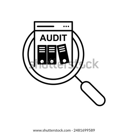 Audit icon. Simple element from audit collection. Filled Audit icon for templates, infographics and more.