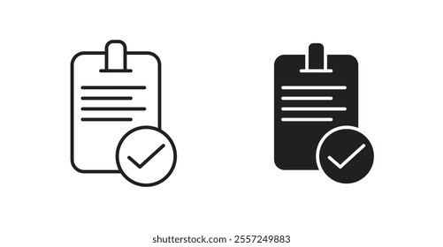 Audit report Icon set. vector illustration set
