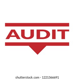 Audit sign,label. audit speech bubble. audit tag sign,banner