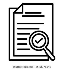 Audit Simple Vector Icon Collection