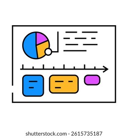 audit time management line icon vector. audit time management sign. isolated symbol illustration