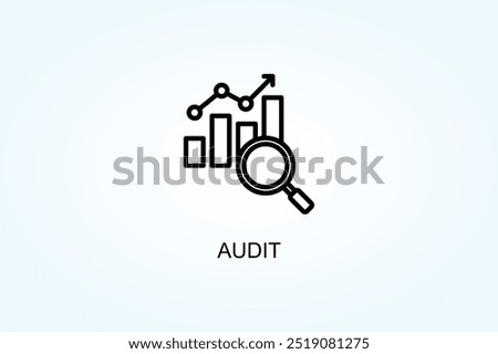 Audit Vector Or Logo Sign Symbol Illustration