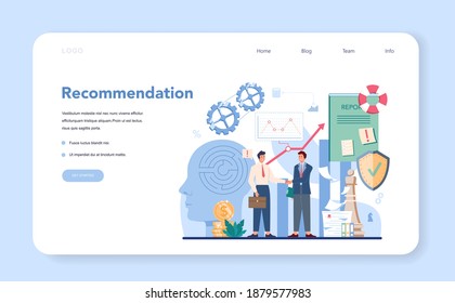 Audit web banner or landing page. Business operation research and analysis. Professional financial management. Financial inspection and analytics. Isolated flat vector illustration