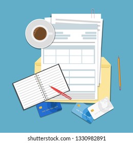 Auditing and business analysis concept. Financial adviser, auditing tax process, big data analysis, auditing tax process, seo analytics, financial report.
